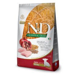 N&D dog AG Puppy Mini Chicken, Spelt, Oats & Pomegranate