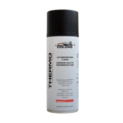 Heat-resistant spray paint black - 400 ml high-temperature spray can