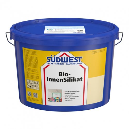 Bio-silicate interior paint - Bio-InnenSilikat - Colour shades: 9110 white, Packing: 10l
