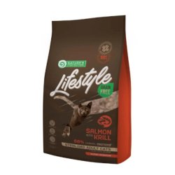 NATURES PROTECTION Lifestyle cat Adult sterilised salmon & krill 1,5kg