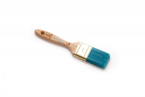 Flachpinsel - Holzgriff - Pinselgröße: 50mm / 15mm / 64mm (B,H,L)