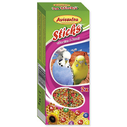 AVICENTRA Vitaminos rudacskák hullámos papagájoknak 2 db
