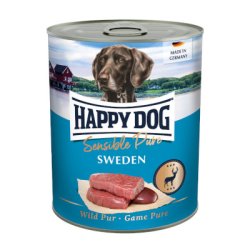 HAPPY DOG Wild Pur Švedska 800g
